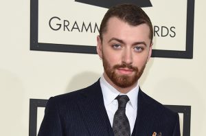 Singer Sam Smith arrives on the red carpet during the 58th Annual Grammy Music Awards in Los Angeles February 15, 2016. AFP PHOTO/ Valerie MACON / AFP / VALERIE MACON (Photo credit should read VALERIE MACON/AFP/Getty Images)