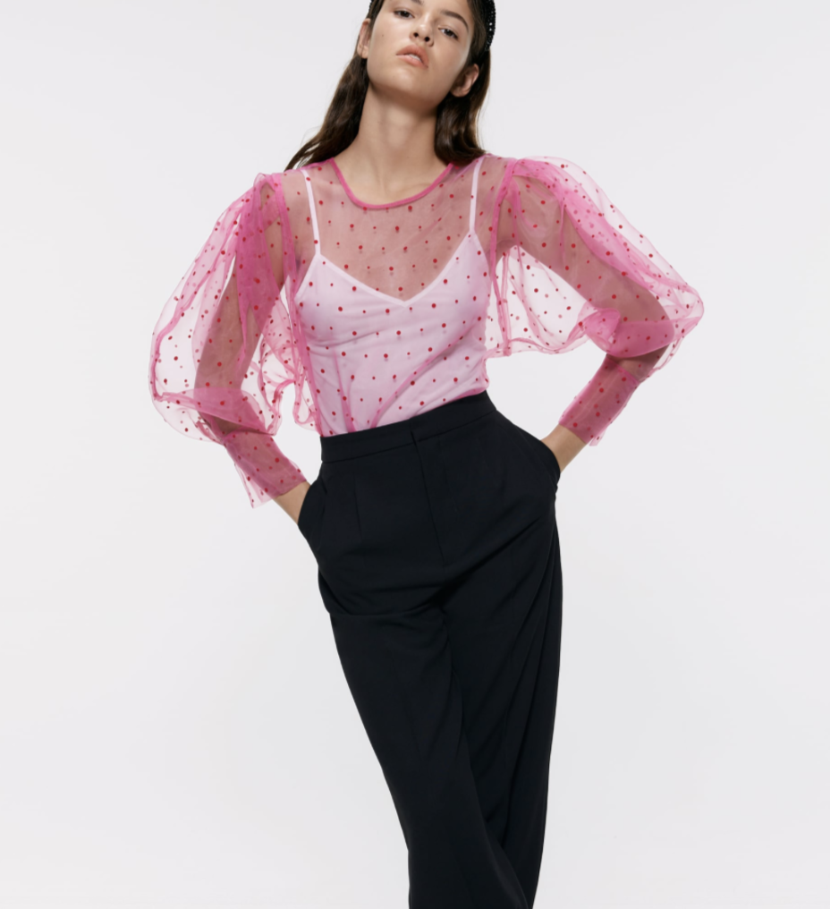 Pon una blusa transparente looks - Hoy Magazine