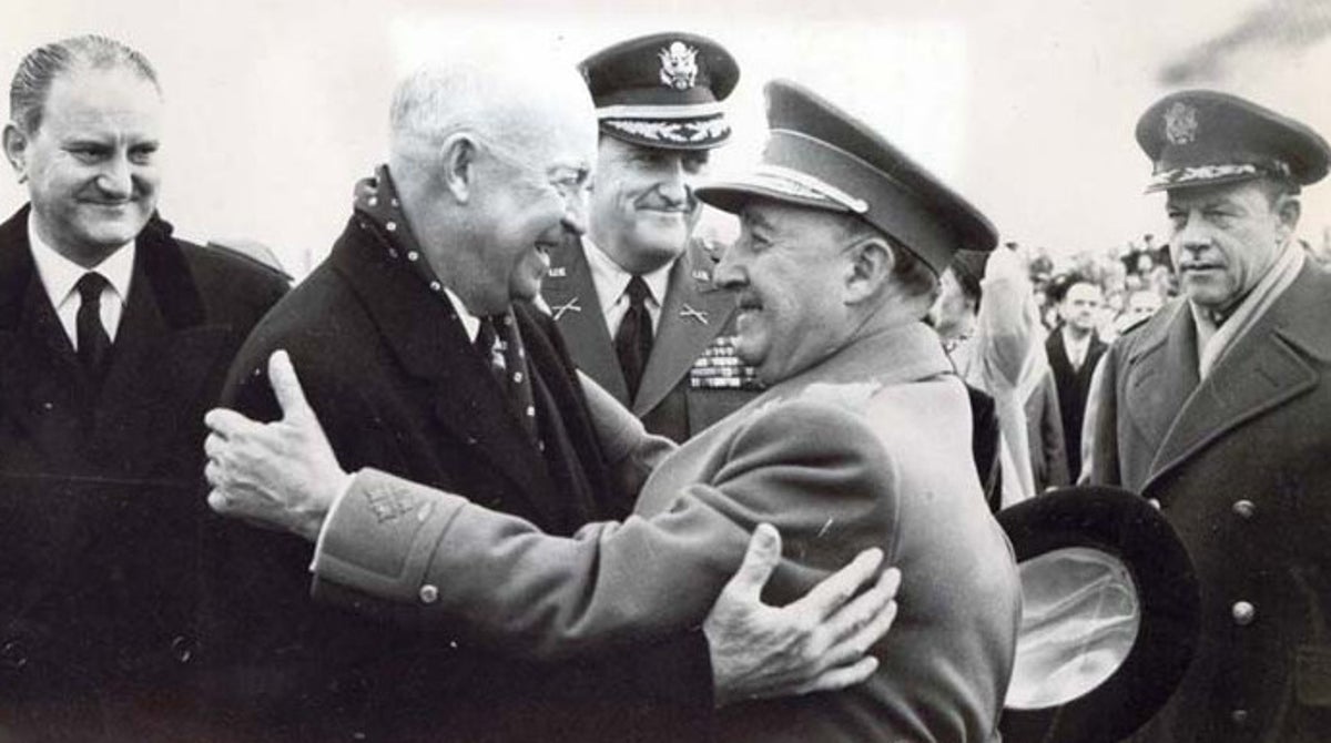  Franco y Eisenhower