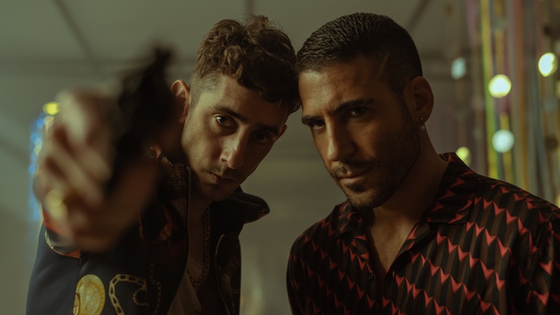 Miguel Ángel Silvestre y Enric Auquer en escena. Foto: Netflix