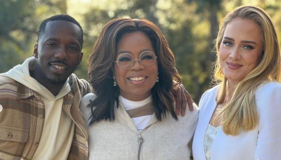 Adele, Rich Paul y Oprah