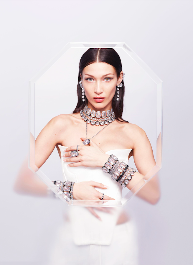 bella hadid swarovski