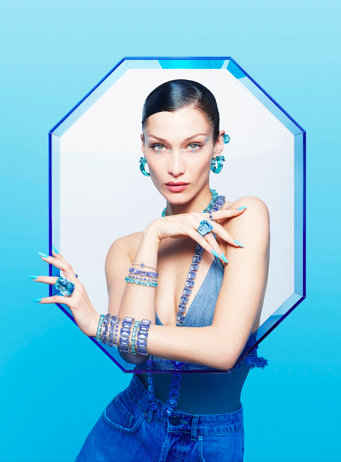 bella hadid swarovski