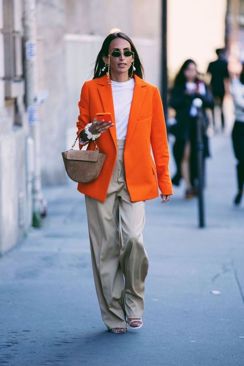 Blazer naranja