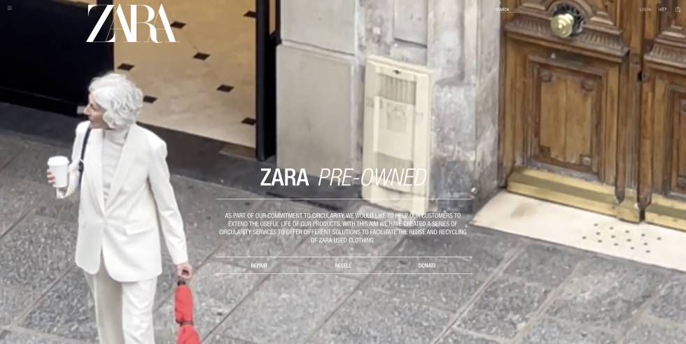 Zara nueva plataforma