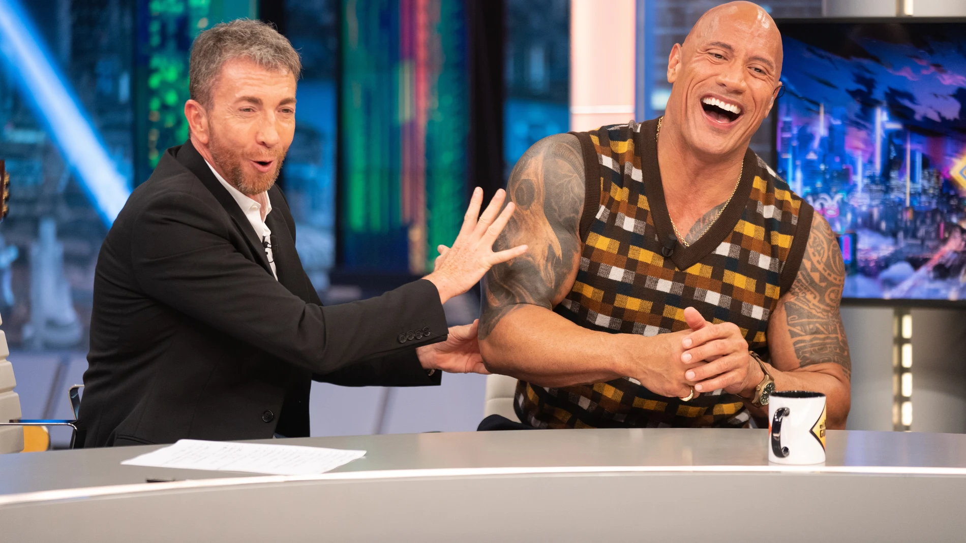 Dwayne Johnson en El Hormiguero 