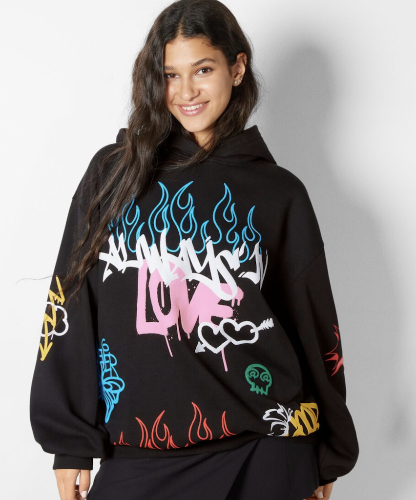 sudadera de Bershka 