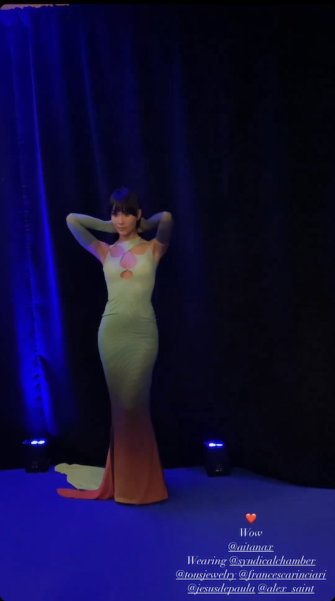 Aitana vestido 