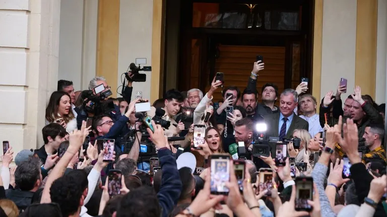Melody arrasa en Sevilla: su llegada marca el inicio de una nueva etapa hacia Eurovisión 2025